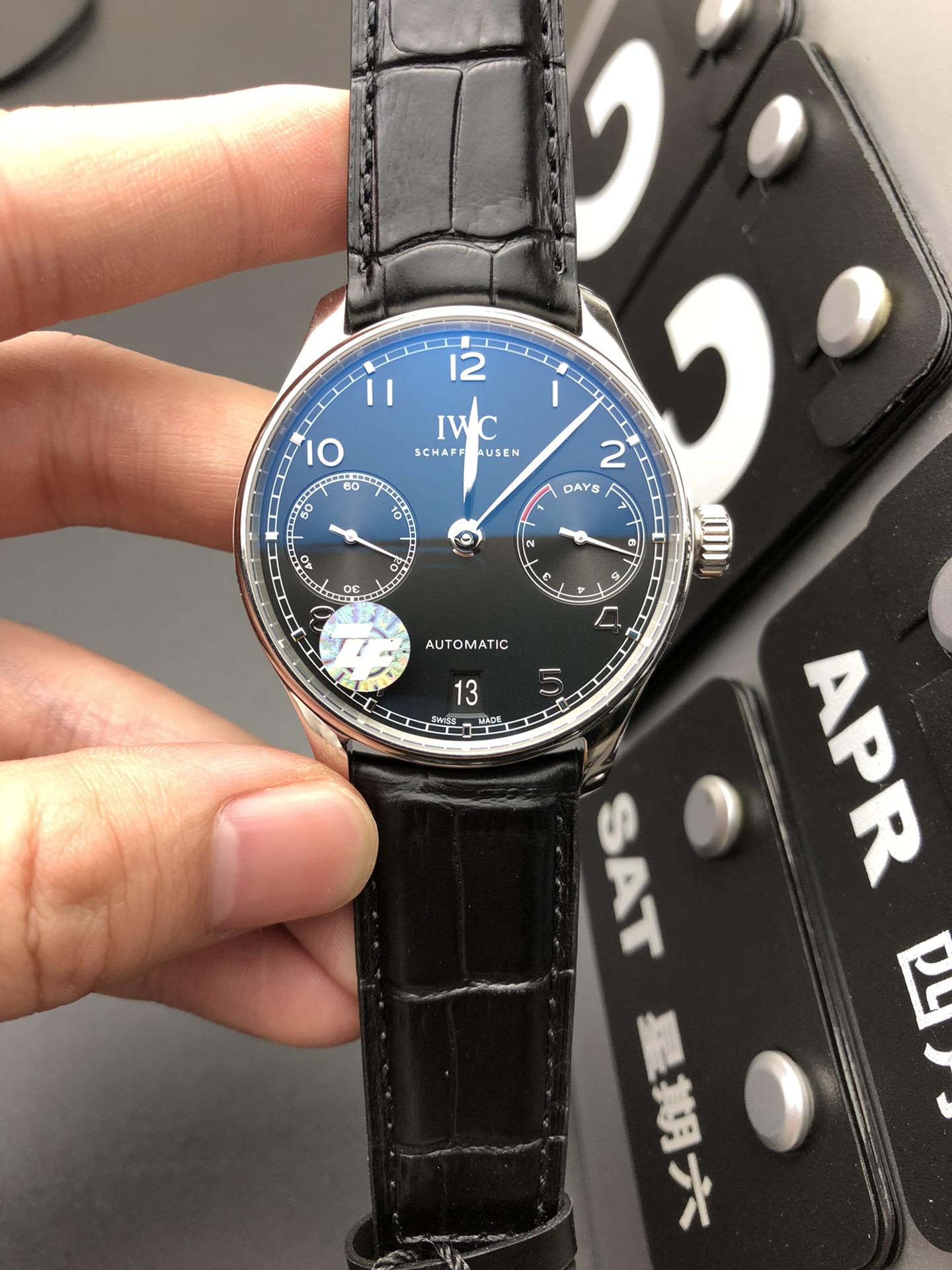 IWC 黑葡七