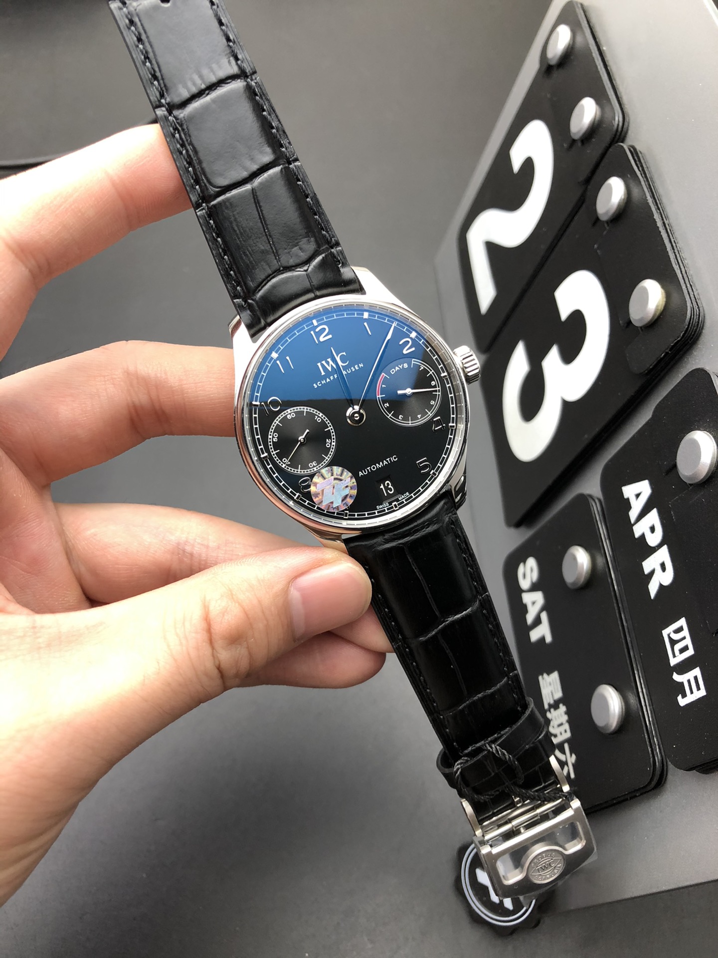 IWC 黑葡七