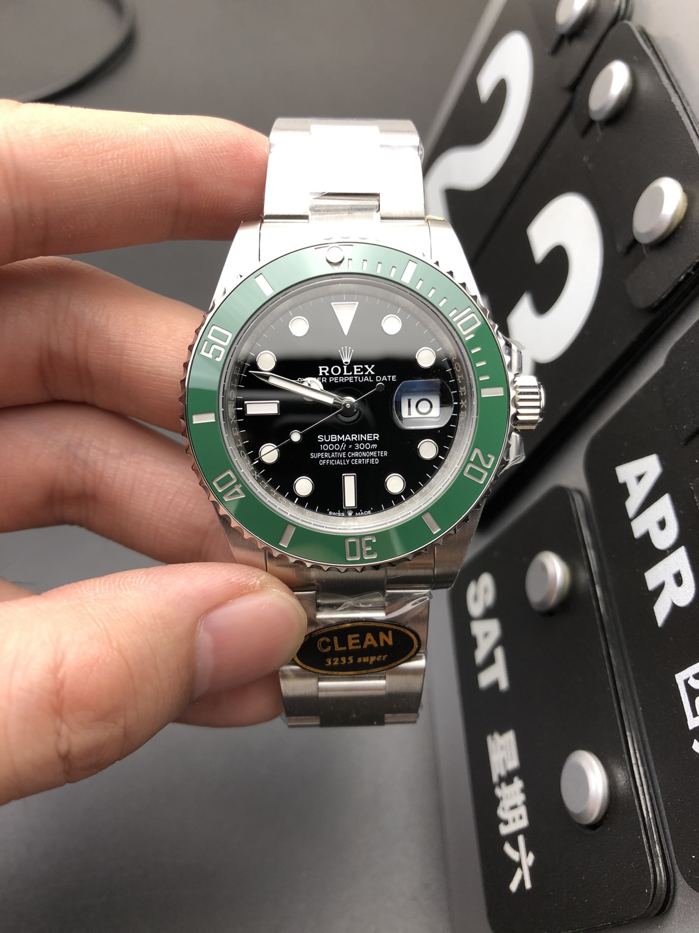 Rolex 3255绿鬼