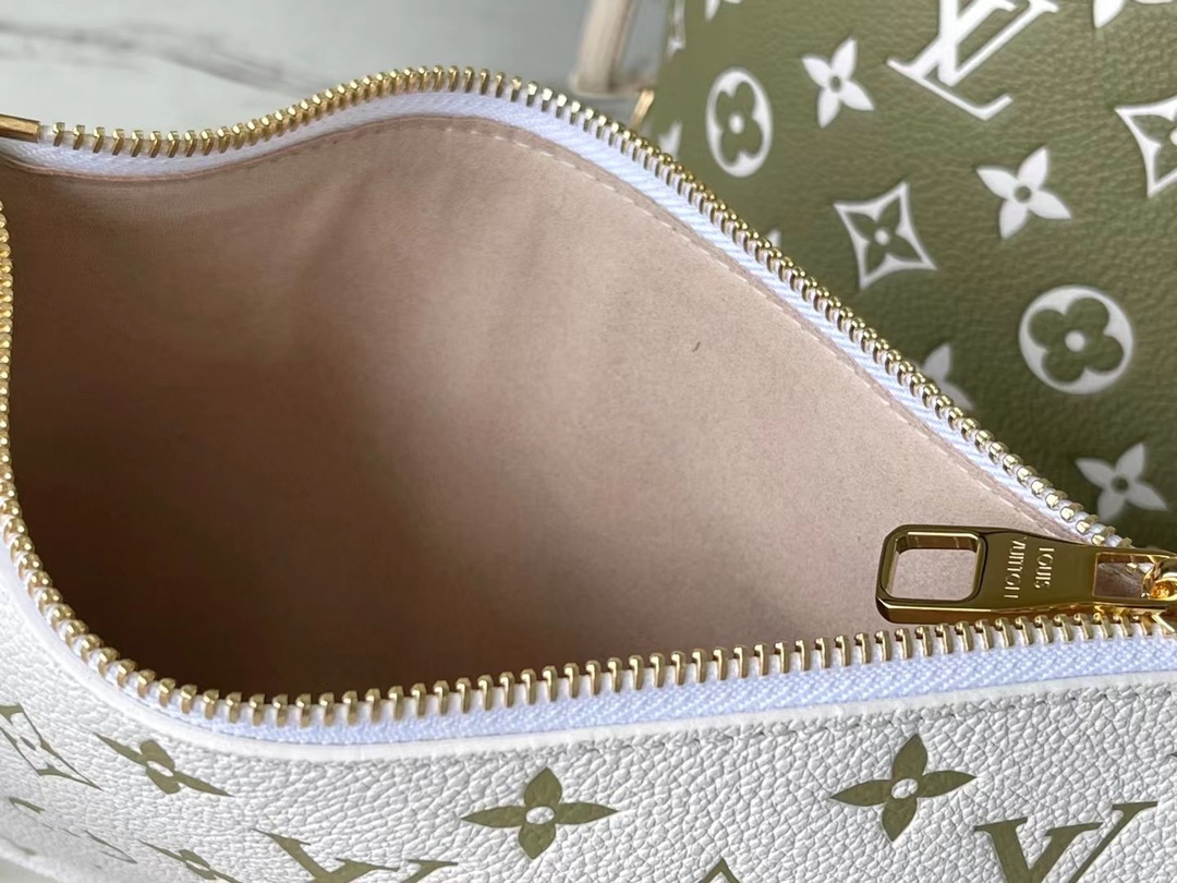 this Neverfull MM tote bag is crafted from supple cowhide leather boldly - Bag 7