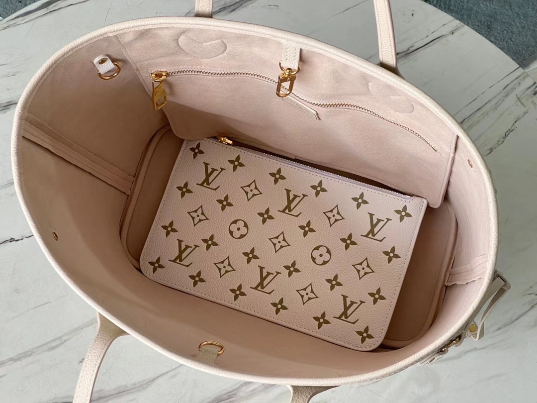 this Neverfull MM tote bag is crafted from supple cowhide leather boldly - Bag 8