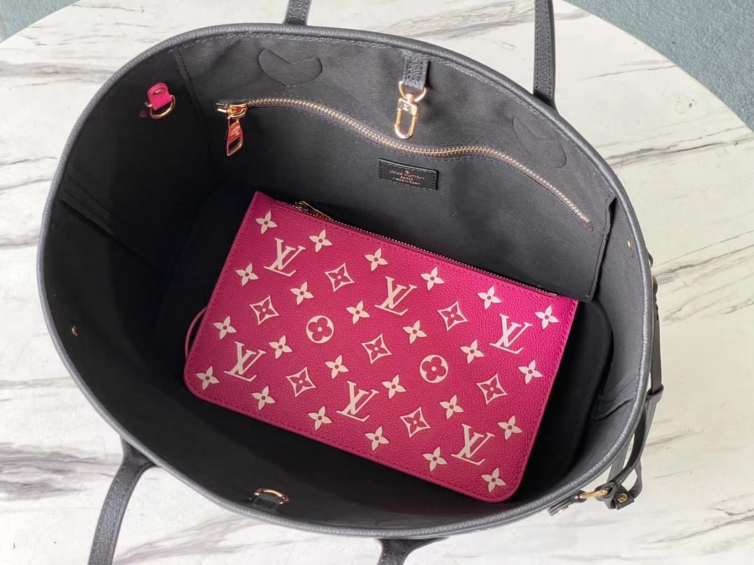 this Neverfull MM tote bag is crafted from supple cowhide leather boldly - Bag 8