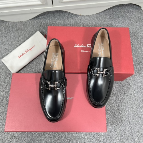 Salvatore Ferragamo Men's Leather Loafers - Business Casual Moccasins 1 Salvatore Ferragamo Men's Leather Loafers - Business Casual Moccasins