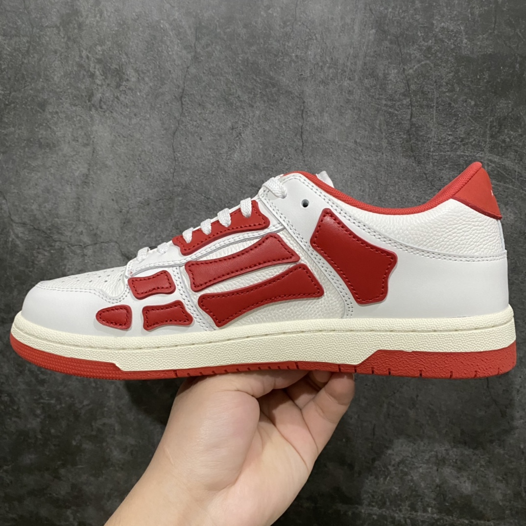 图片[2]-纯原特供零售版 AMIRI Skel Top Low 骨头鞋 市场新出批次 细节拉满 配件齐全 尺码：40 41 42 43 44 45-选品中心