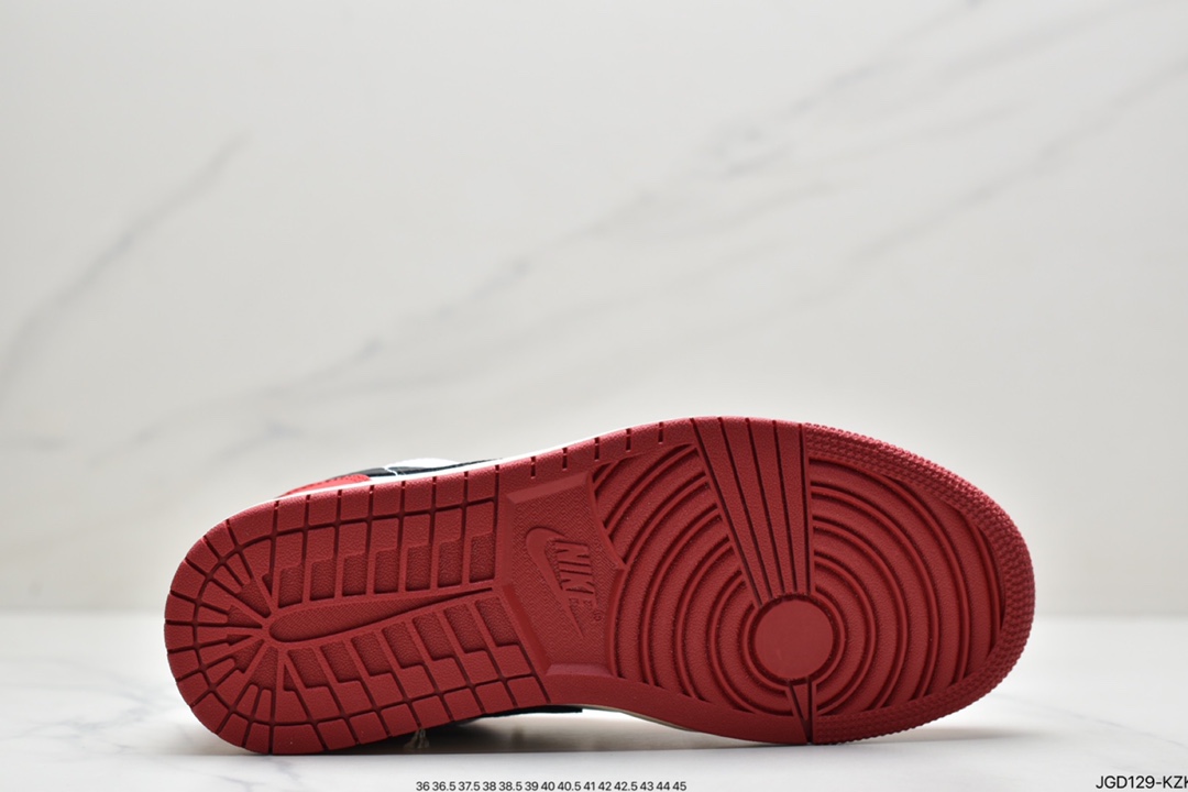 180 Air Jordan AJ1 Low 芝加哥白红解构绑带553558-118