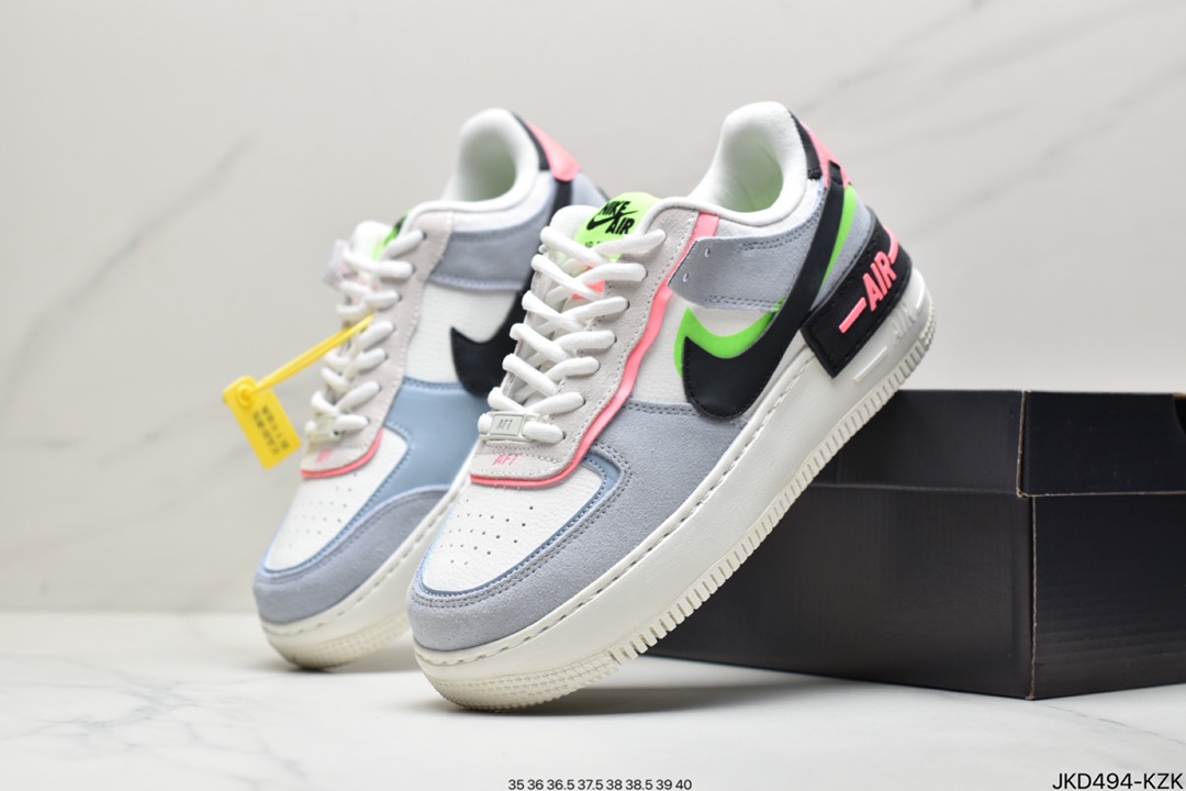160 耐克Nike Air Force 1 Low Fur-Lined Shadow 灰褐 CT1985-700
