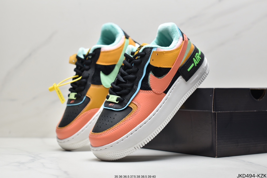 160 耐克Nike Air Force 1 Low Fur-Lined Shadow 灰褐 CT1985-700