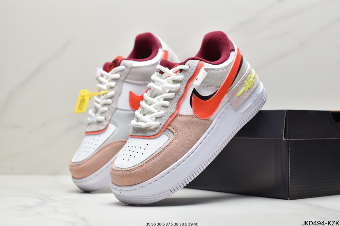 160 耐克Nike Air Force 1 Low Fur-Lined Shadow 灰褐 CT1985-700