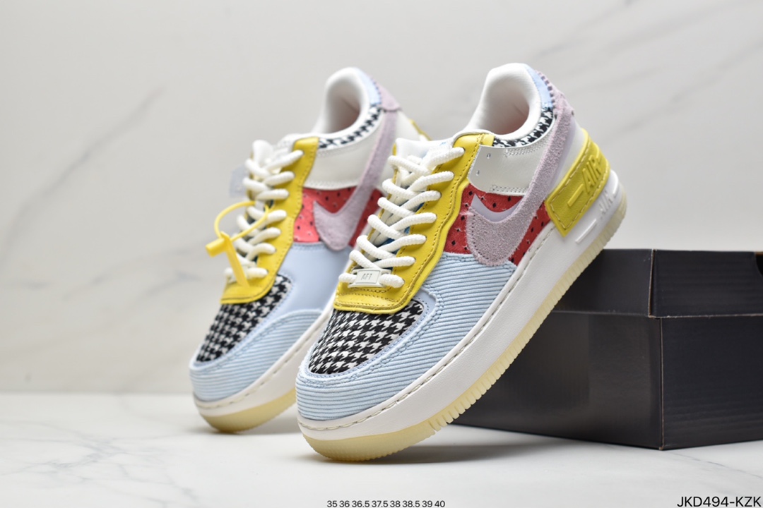 160 耐克Nike Air Force 1 Low Fur-Lined Shadow 灰褐 CT1985-700