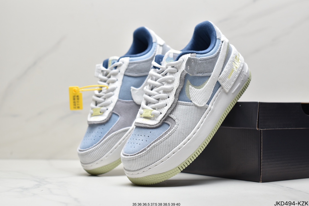 160 耐克Nike Air Force 1 Low Fur-Lined Shadow 灰褐 CT1985-700