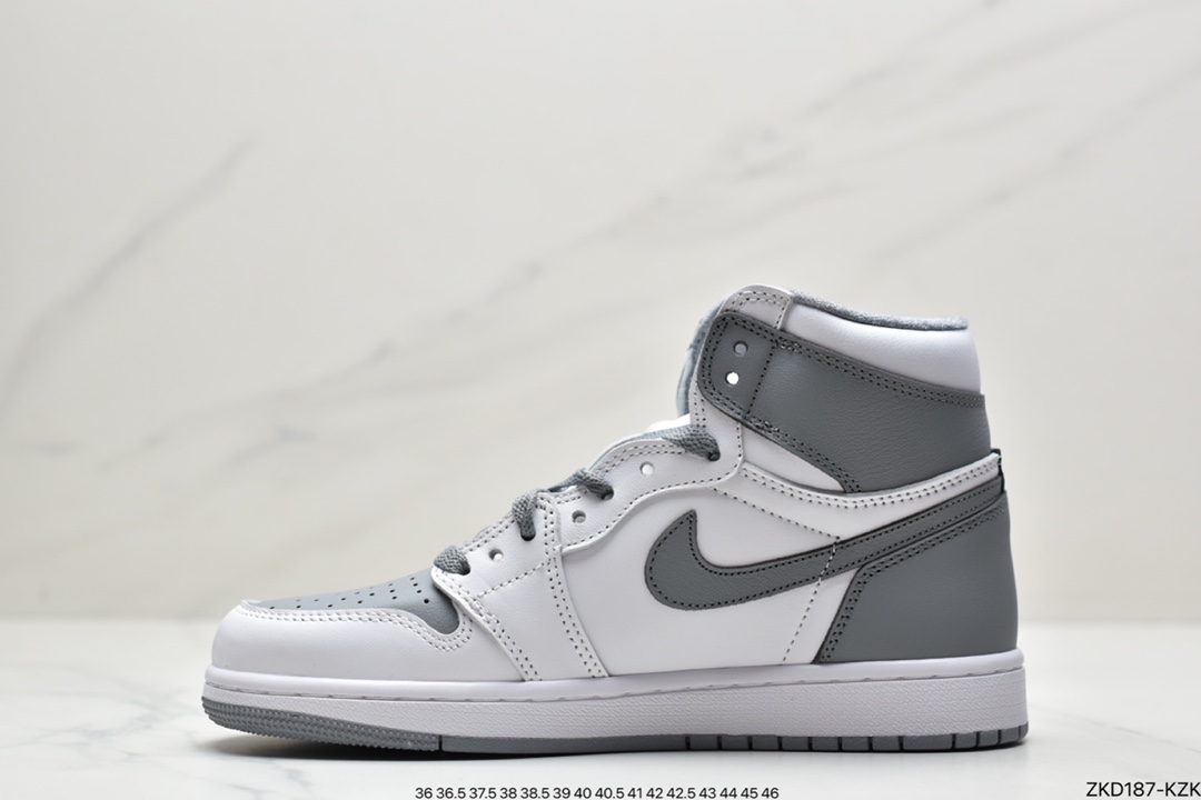 270 NK Air Jordan 1 Retro High OG”Yellow Toe”AJ1代经典高帮百搭文化篮球鞋“黑红脚趾”555088