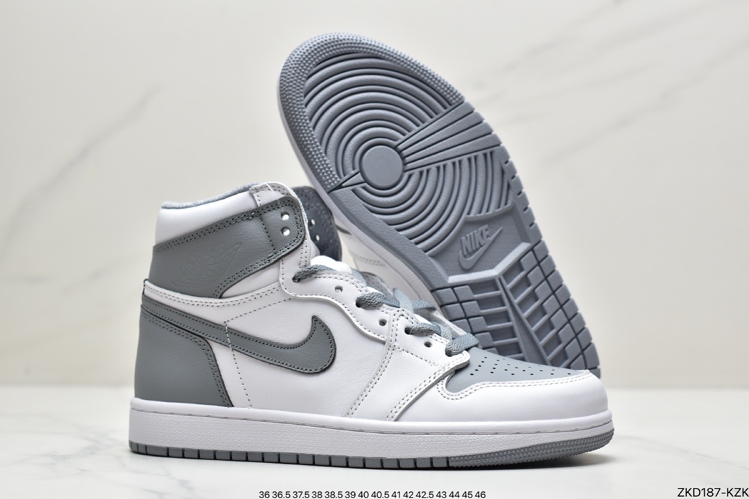 270 NK Air Jordan 1 Retro High OG”Yellow Toe”AJ1代经典高帮百搭文化篮球鞋“黑红脚趾”555088