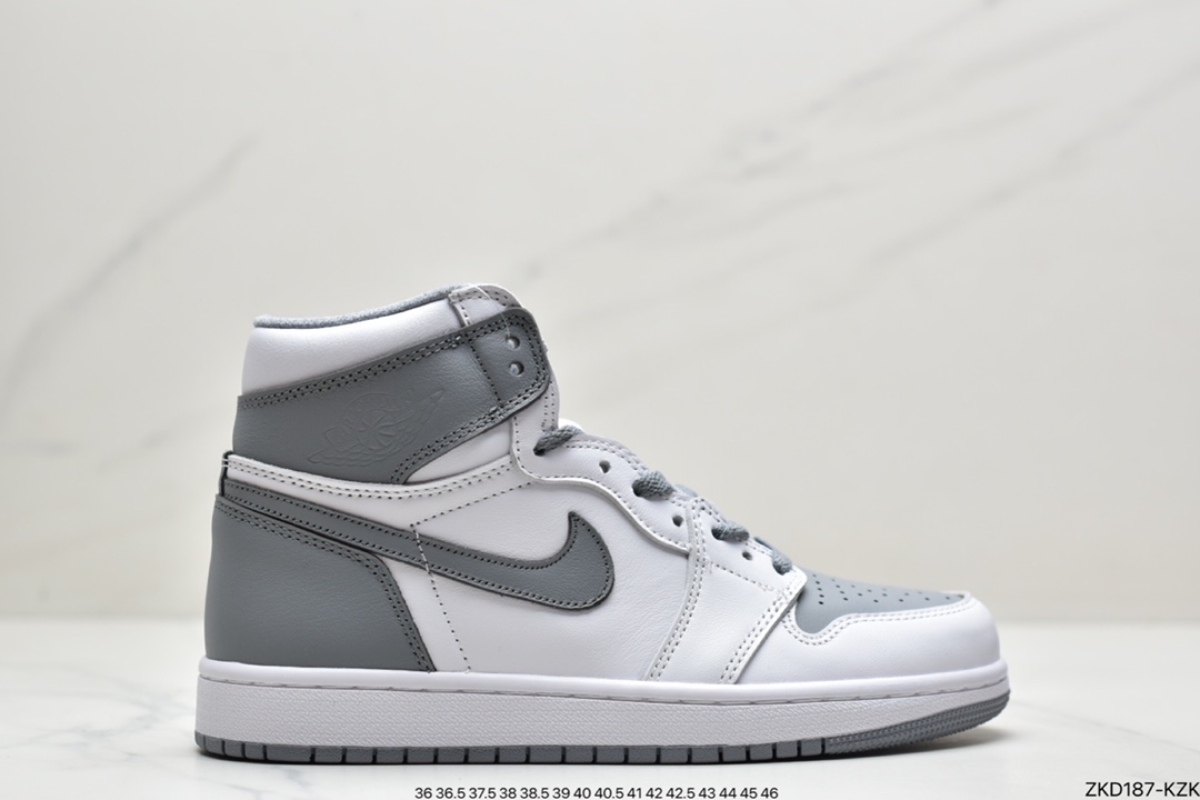 270 NK Air Jordan 1 Retro High OG”Yellow Toe”AJ1代经典高帮百搭文化篮球鞋“黑红脚趾”555088