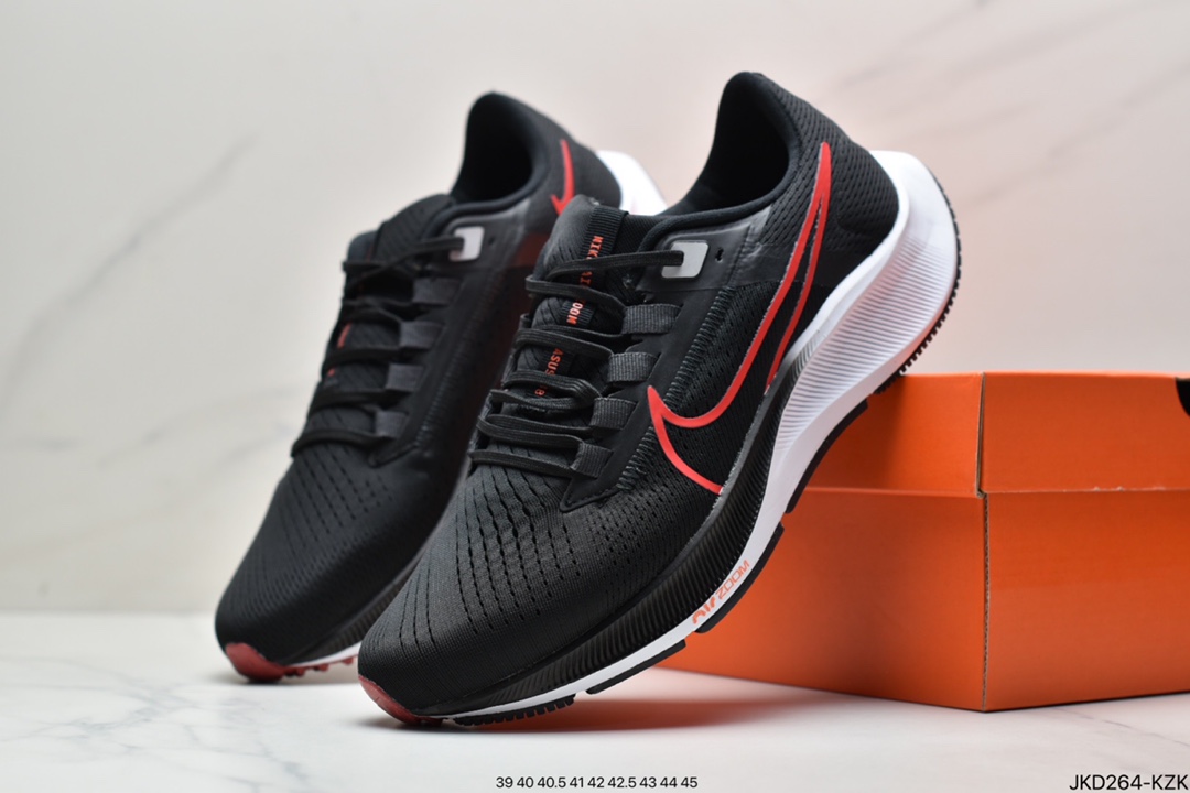 160 耐克Pegasus 38 登月38代系列九针眼网纱透气缓震疾速跑鞋 DJ5397-100