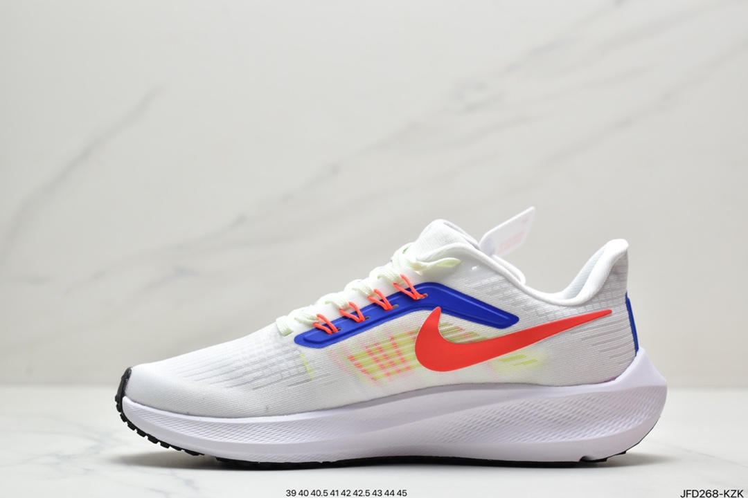 170 耐克Nike Zoom Pegasus 39”Sail/Cube Pink” 登月 39代超级飞马涡轮慢跑鞋DR1967