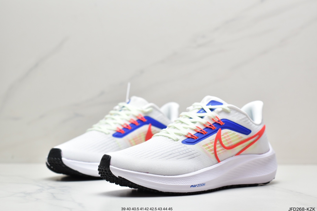 170 耐克Nike Zoom Pegasus 39”Sail/Cube Pink” 登月 39代超级飞马涡轮慢跑鞋DR1967