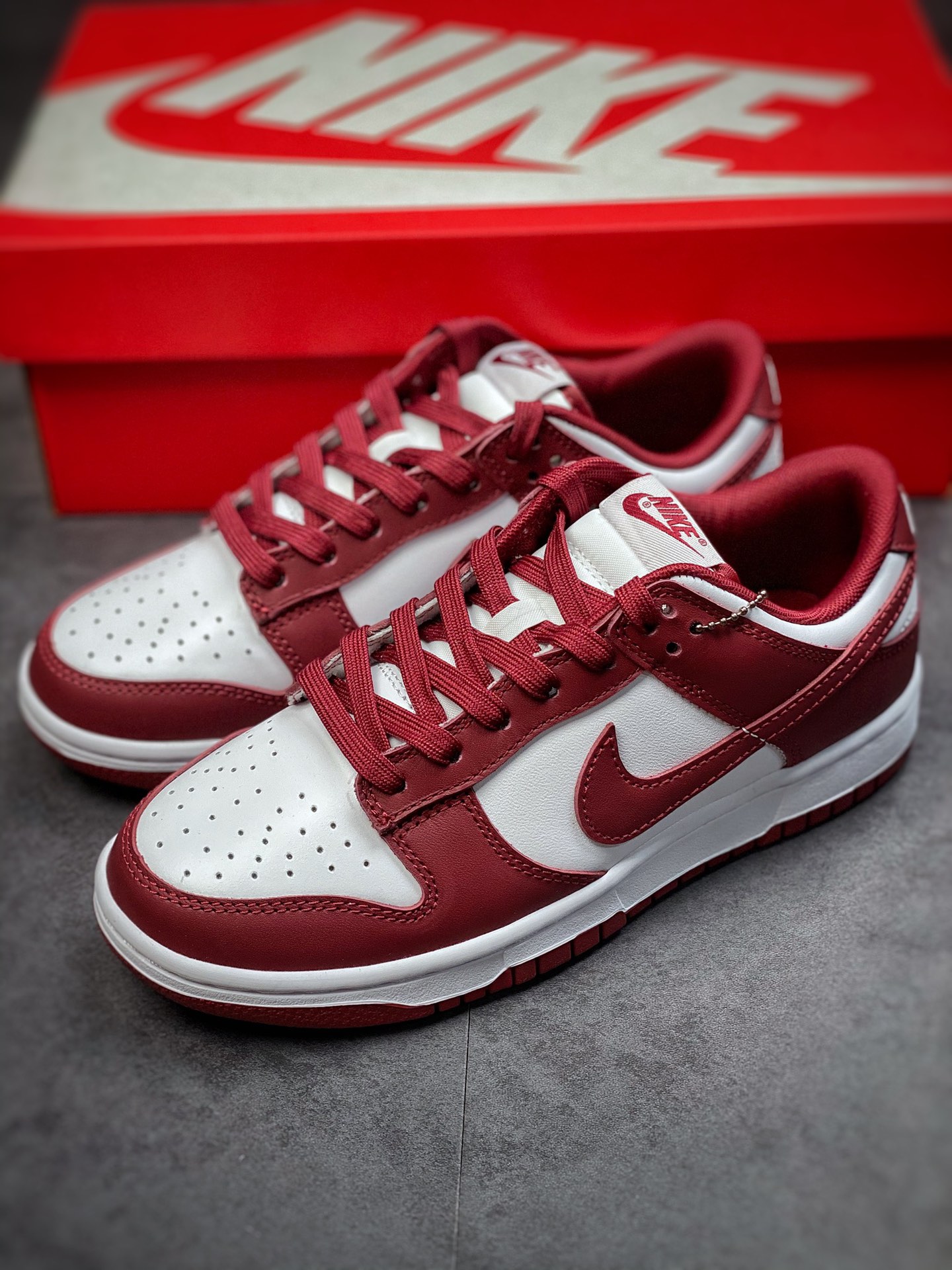 350 #市面最高版本 Nike Dunk Low Retro Team Red 团队红 DD1391-601