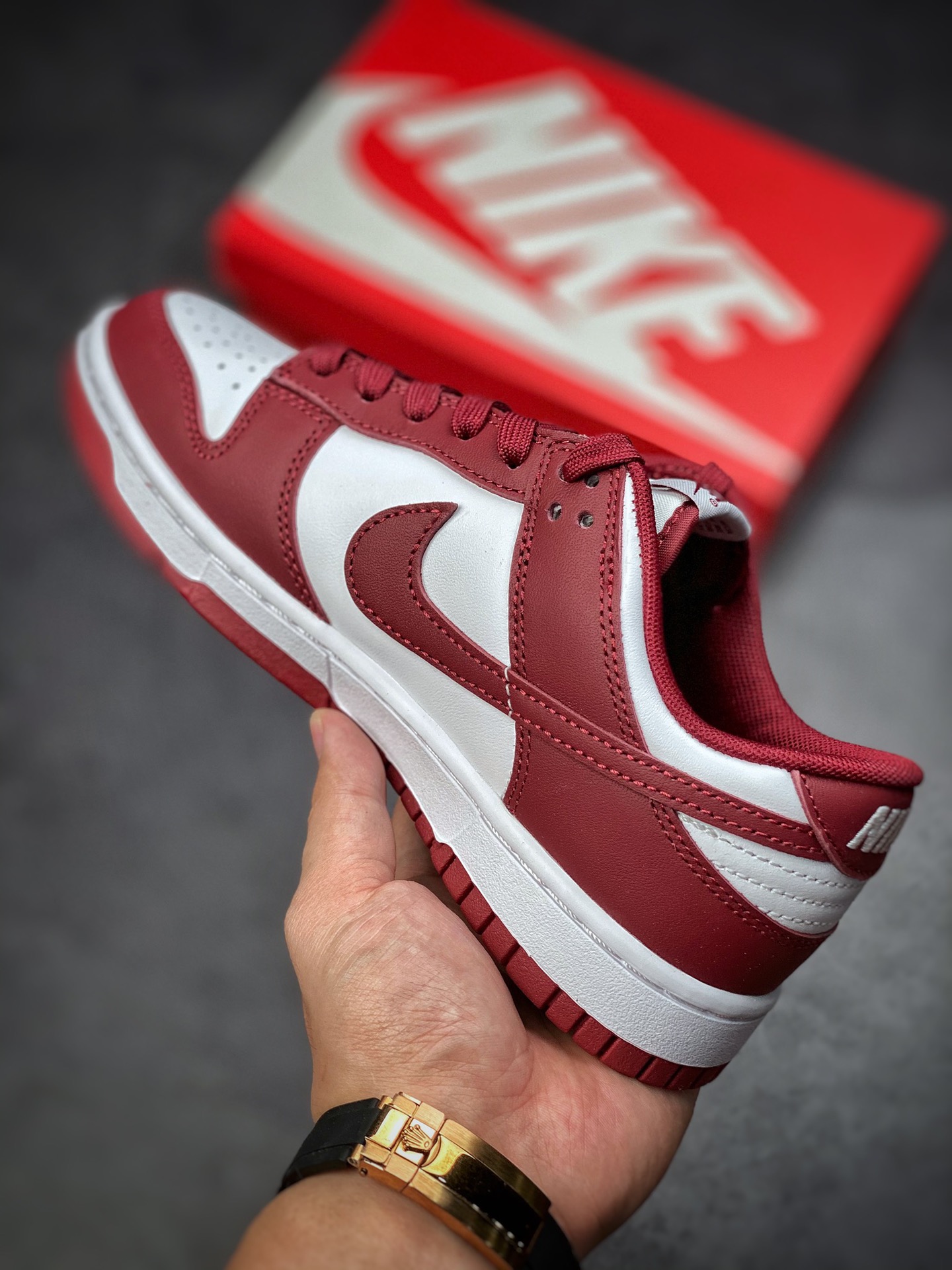 350 #市面最高版本 Nike Dunk Low Retro Team Red 团队红 DD1391-601