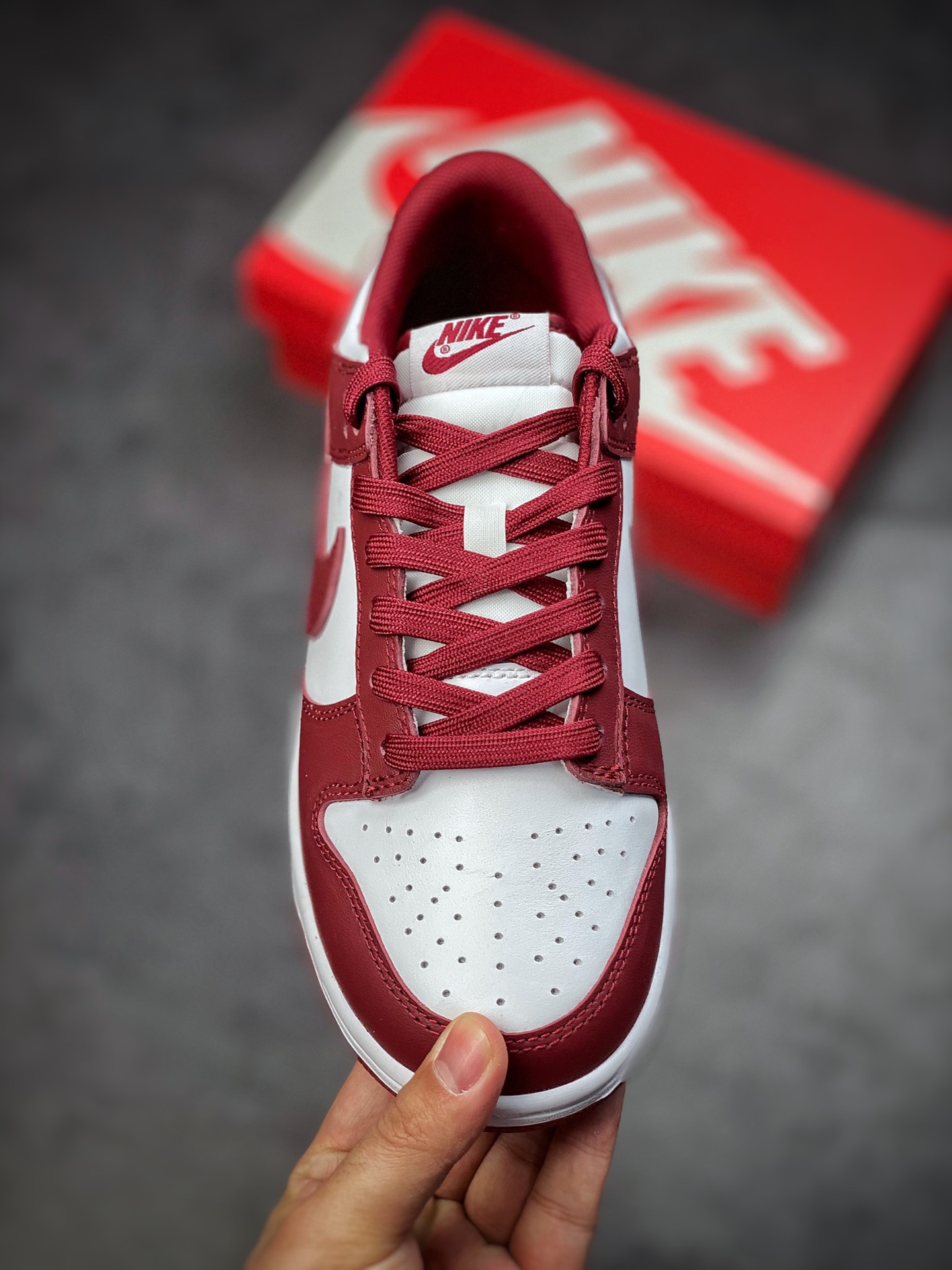 350 #市面最高版本 Nike Dunk Low Retro Team Red 团队红 DD1391-601