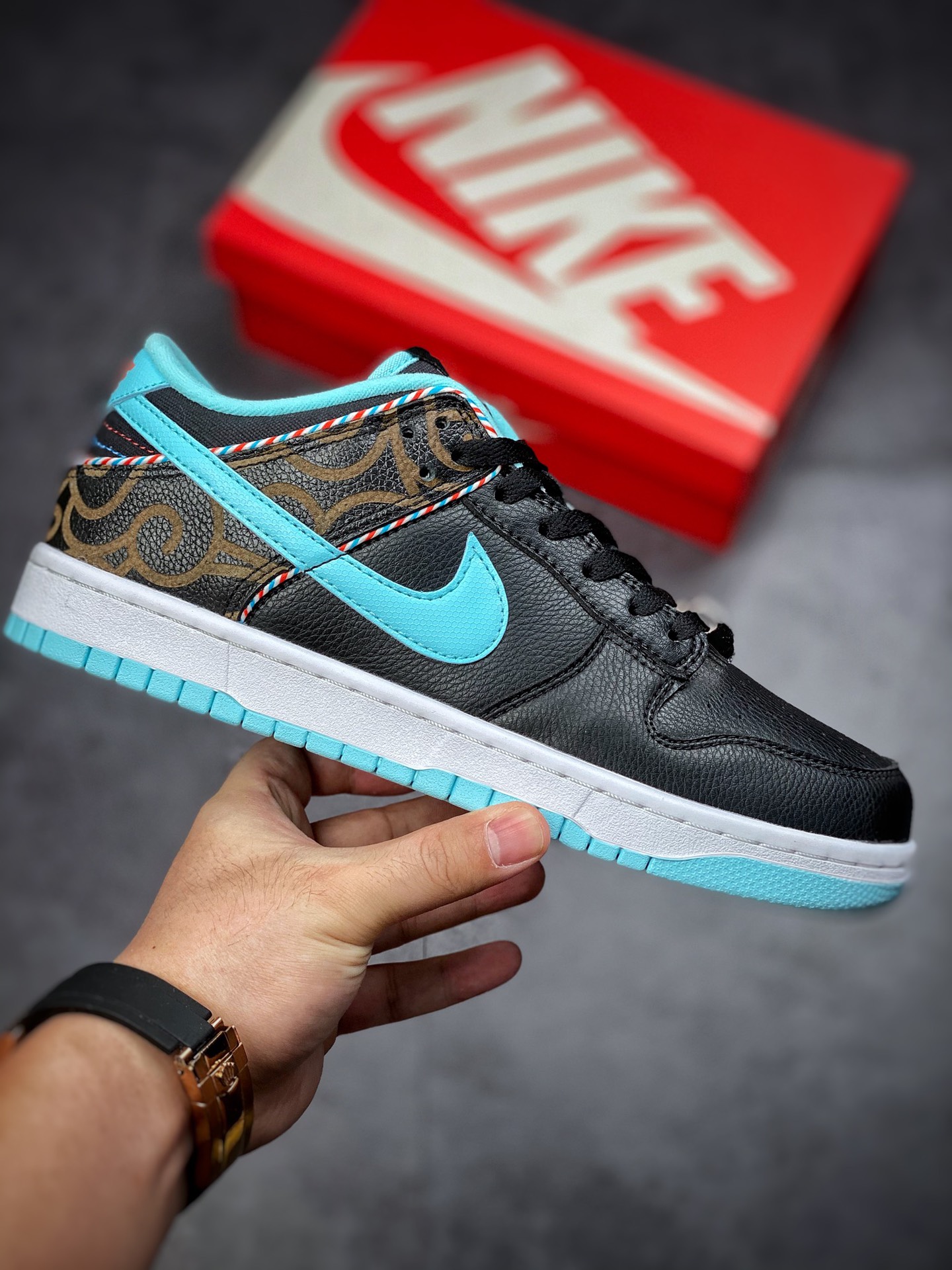 280 Nike Dunk Low Retro SE 黑蓝  DH7614-001