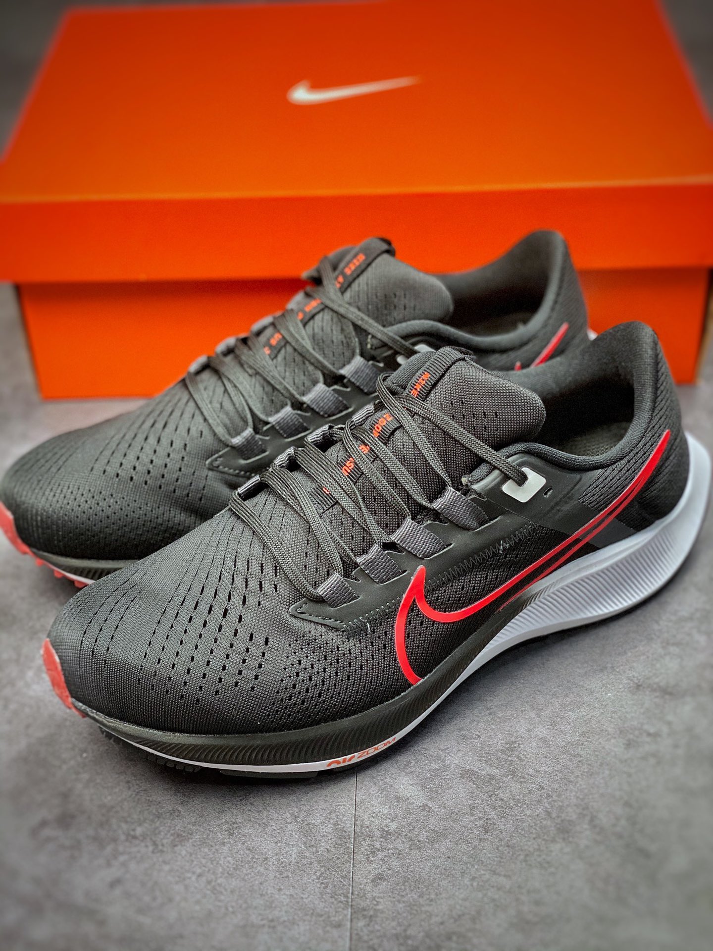 170 耐克Nike Zoom Pegasus 38代 飞马涡轮增压马拉松慢跑鞋CW7356-008