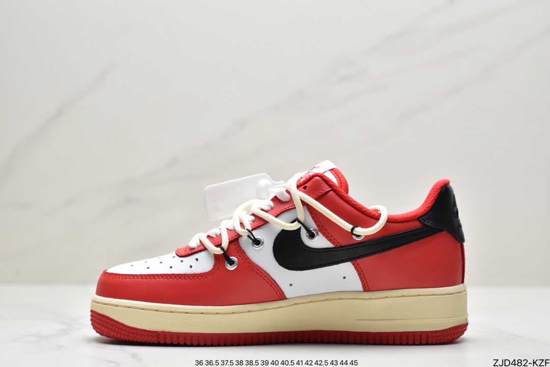 240 耐克Nike Air Force 1 React LV8 中国红 CV1724-106