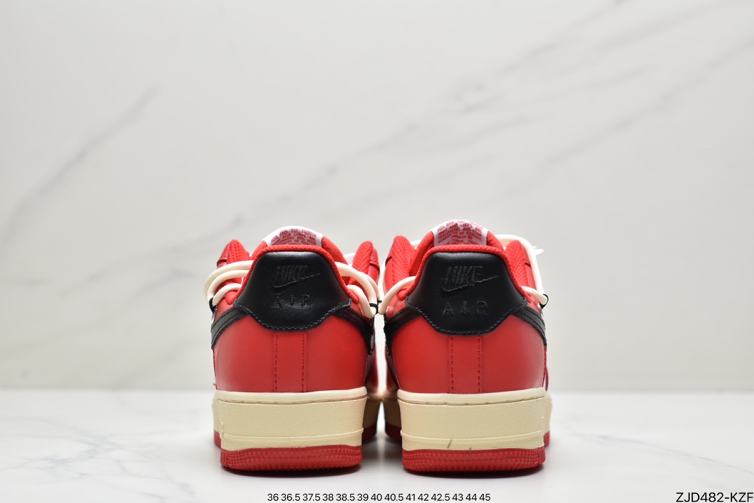 240 耐克Nike Air Force 1 React LV8 中国红 CV1724-106