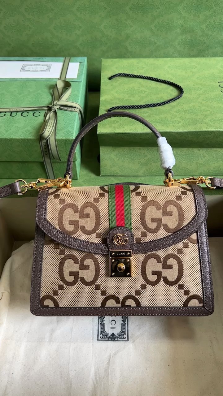 Gucci Crossbody & Shoulder Bags Brown Canvas