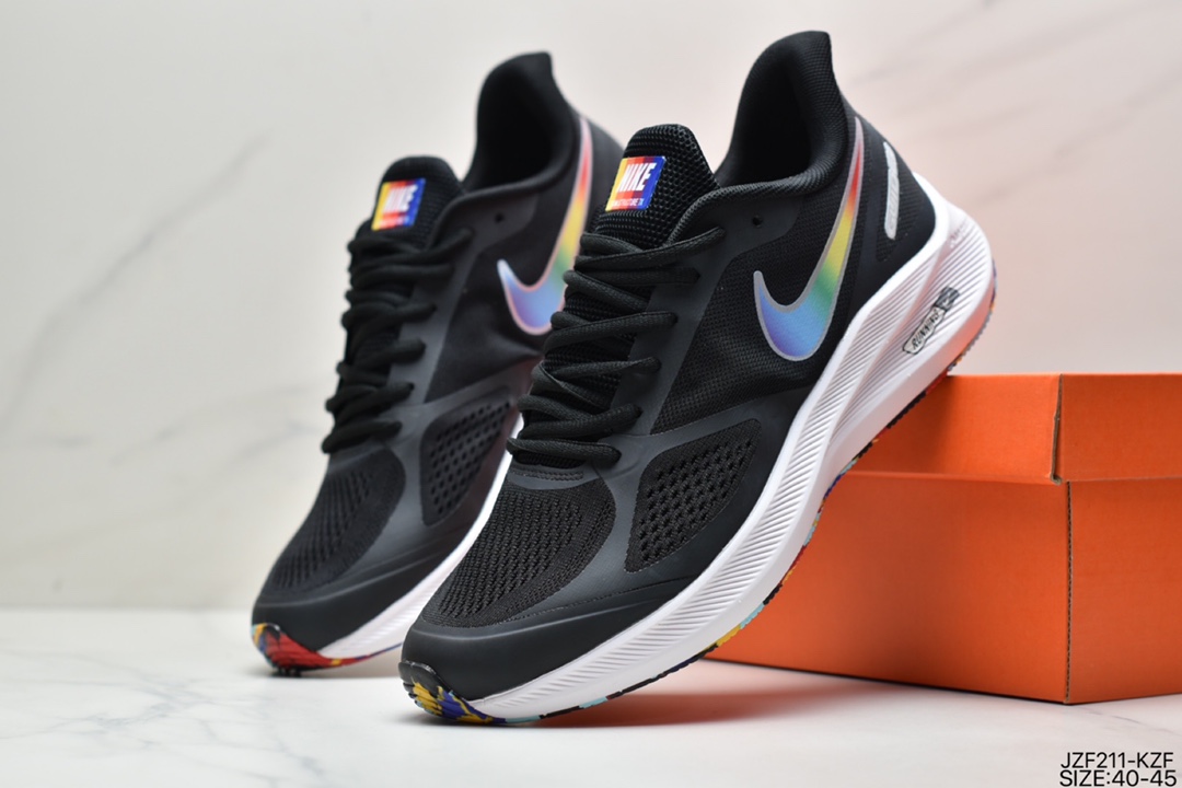 145 真标耐克 NIKE ZOOM STRUCTURE 7X 网面超轻透气跑步鞋做工 810220