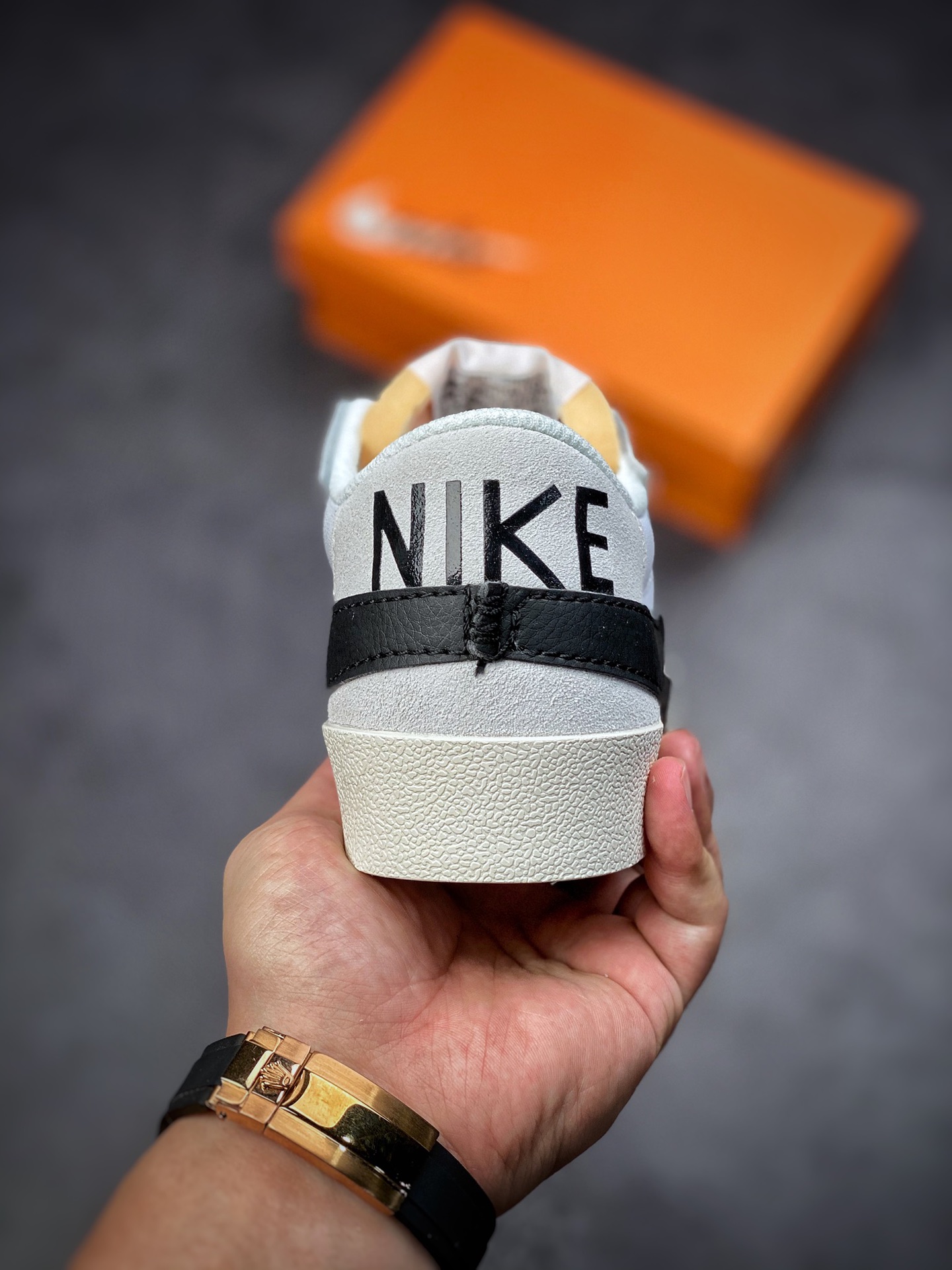 150 Nike Blazer Low’77 Jumbo 白灰黑 经典百搭低帮板鞋 DQ1470-101