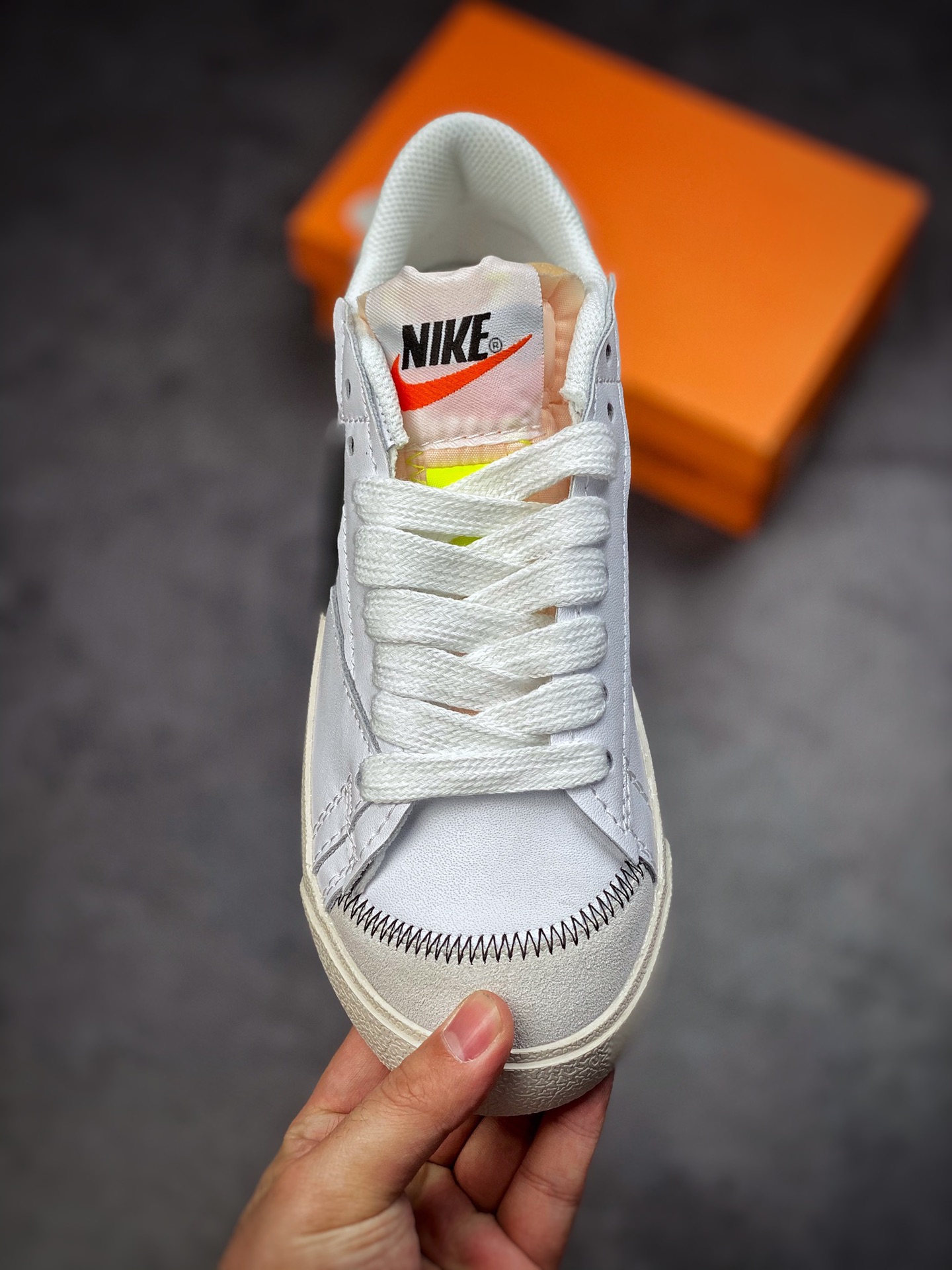 150 Nike Blazer Low’77 Jumbo 白灰黑 经典百搭低帮板鞋 DQ1470-101