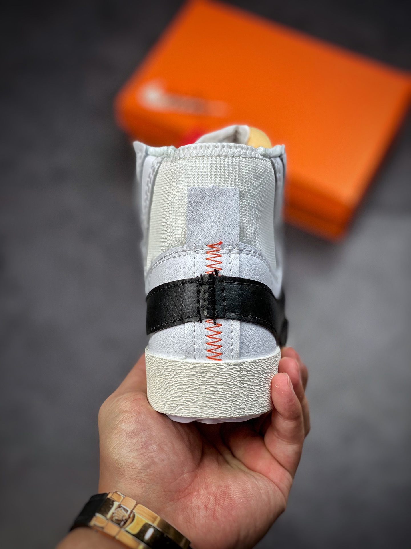 160 Nike Blazer Mid’77 Jumbo 白灰黑 BQ4808-600