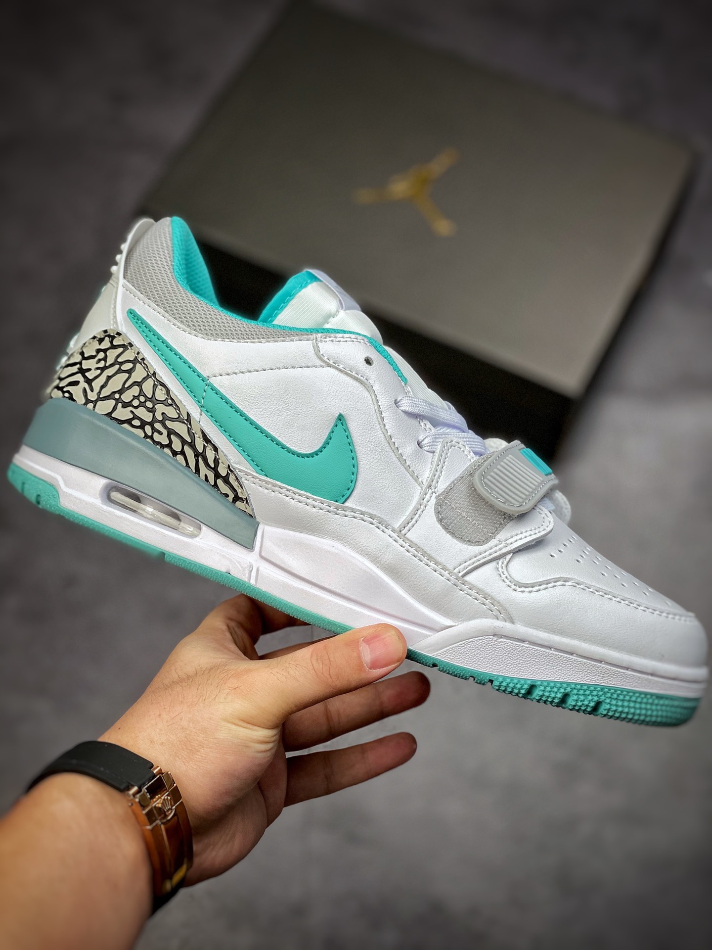 260 Air Jordan Legacy 312 蒂芙尼 顶级纯原版本头层皮CD7069-130
