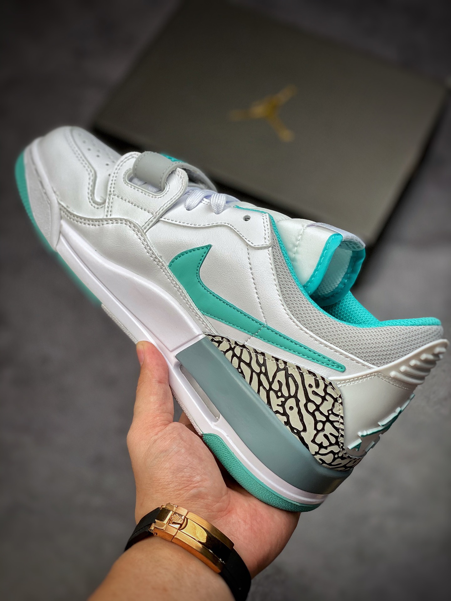 260 Air Jordan Legacy 312 蒂芙尼 顶级纯原版本头层皮CD7069-130