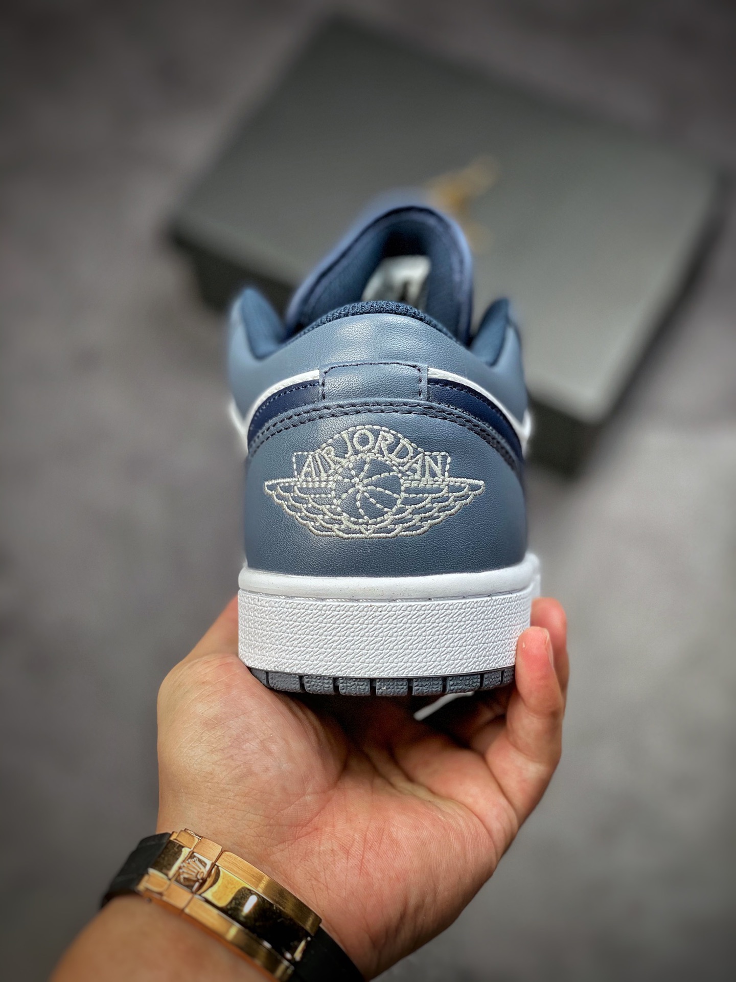 200 Air Jordan 1 Low 黑曜石 市面唯一头层 AJ1乔1低帮休闲板鞋553558-414