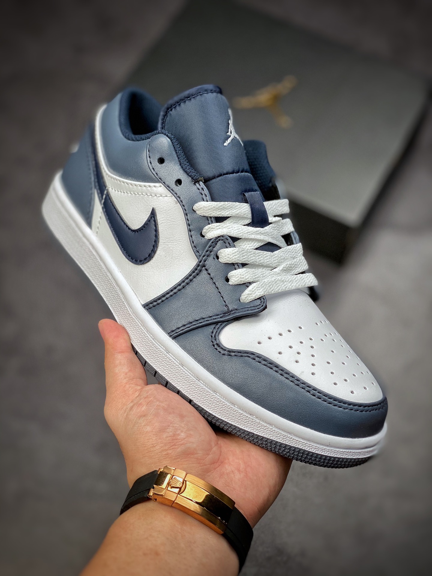 200 Air Jordan 1 Low 黑曜石 市面唯一头层 AJ1乔1低帮休闲板鞋553558-414