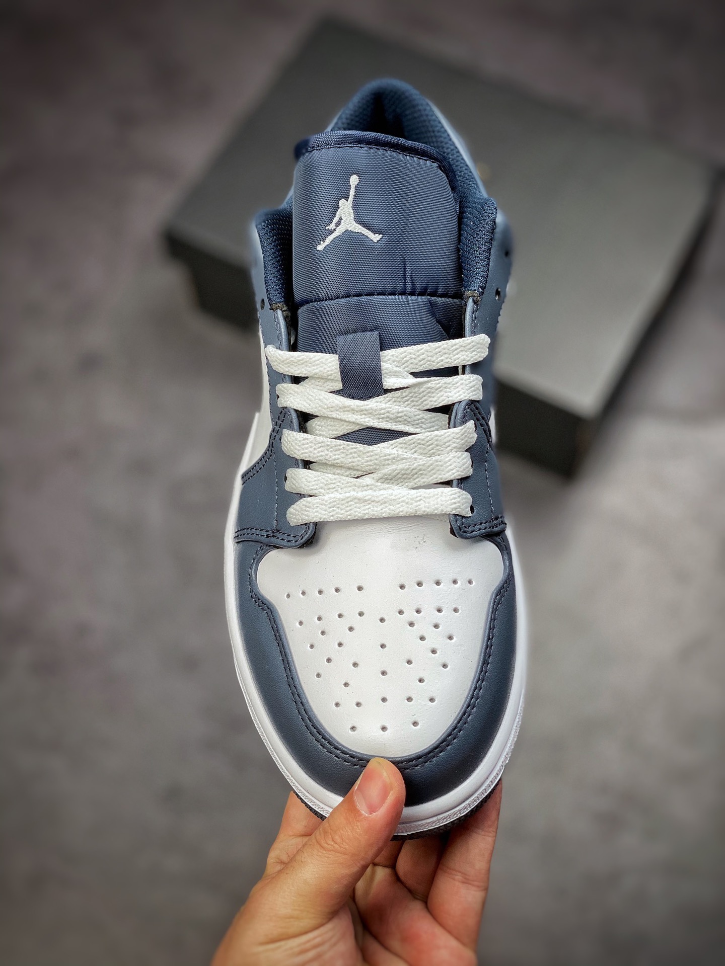 200 Air Jordan 1 Low 黑曜石 市面唯一头层 AJ1乔1低帮休闲板鞋553558-414