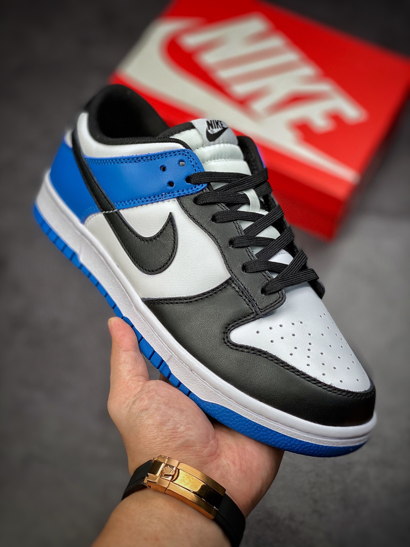 320 Nike Dunk Low ”Black/Blue” 黑蓝脚趾独家新色DO7412-998
