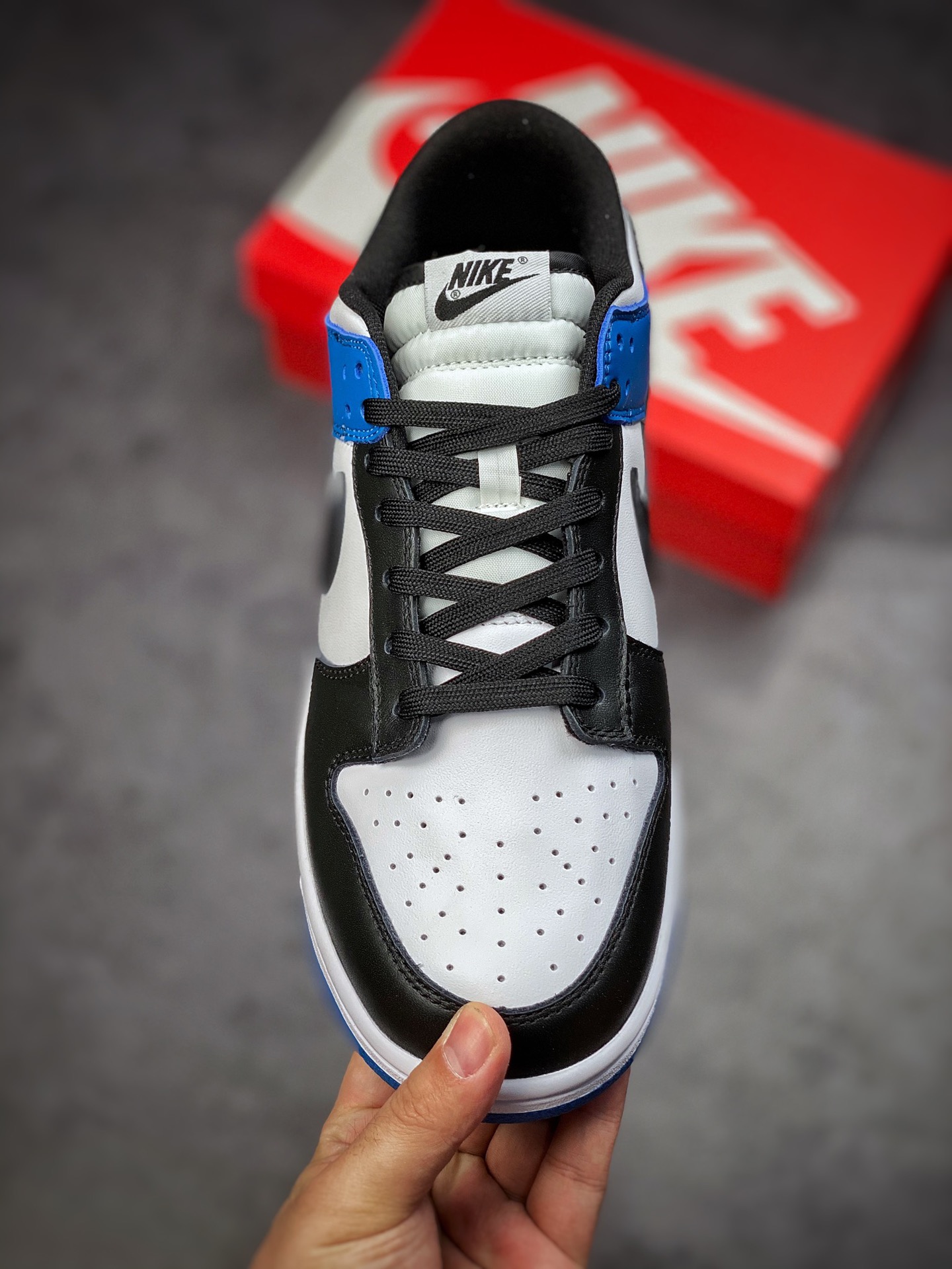 320 Nike Dunk Low ”Black/Blue” 黑蓝脚趾独家新色DO7412-998