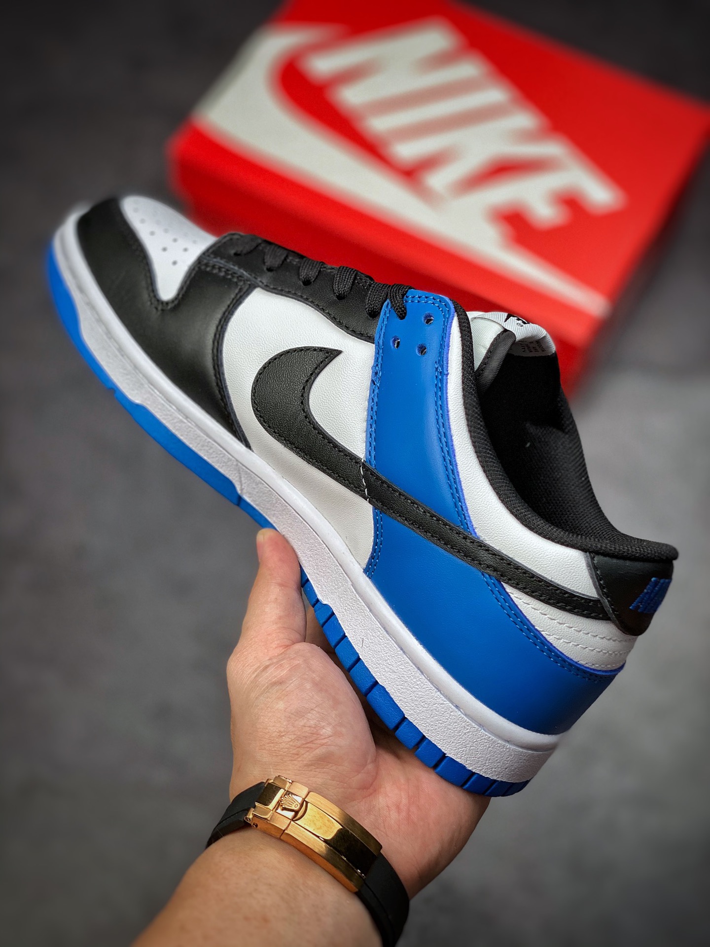 320 Nike Dunk Low ”Black/Blue” 黑蓝脚趾独家新色DO7412-998