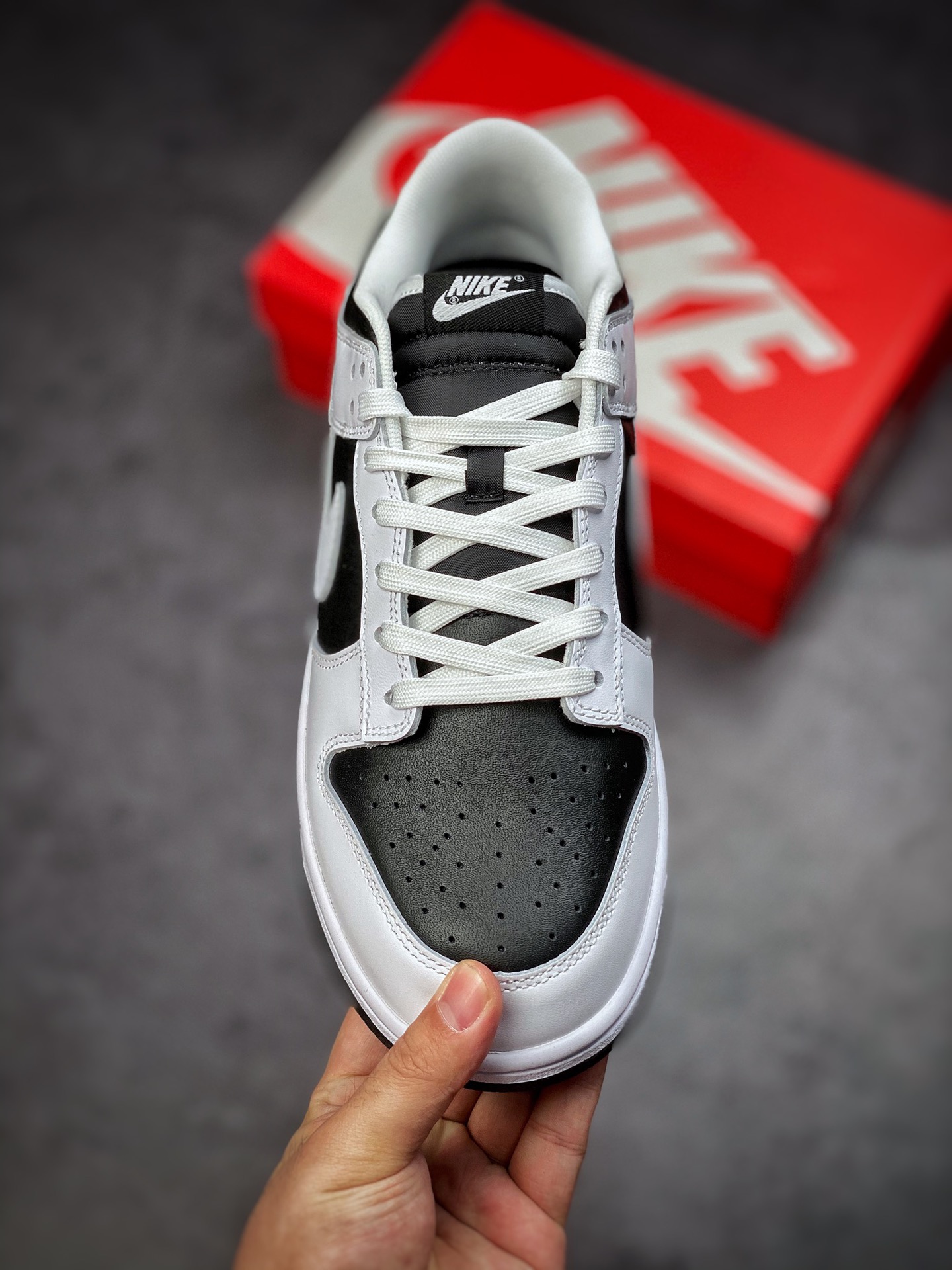 320 Nike Dunk Low ”White/Black” 反转白黑熊猫 DO7412-993