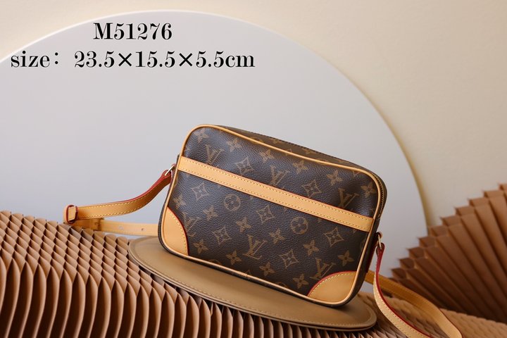 Louis Vuitton Camera Bags Crossbody & Shoulder Bags Yellow Unisex Monogram Canvas Vintage M51276