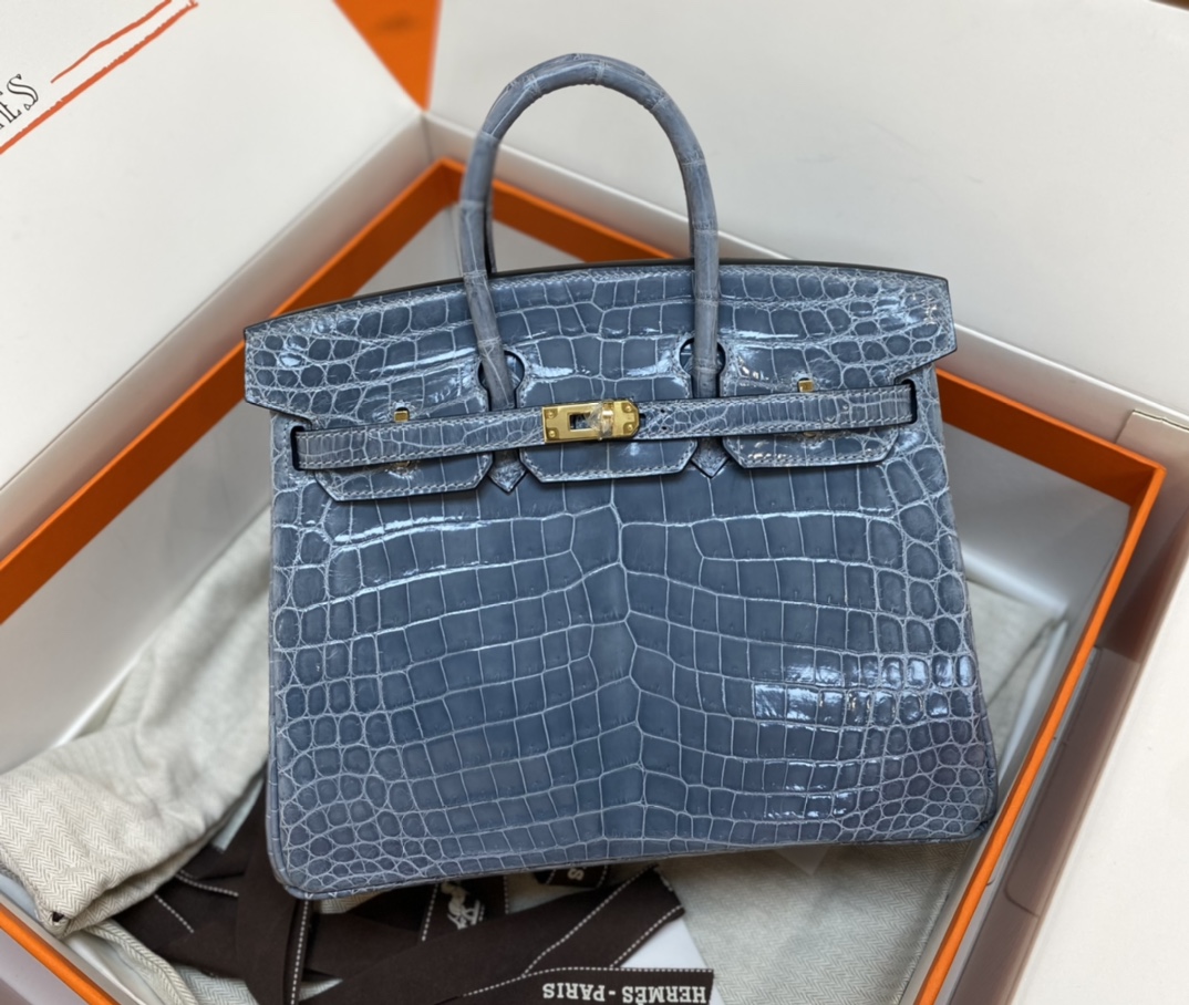 Hermes Birkin Bags Handbags Buy High-Quality Fake
 Blue Sheepskin
