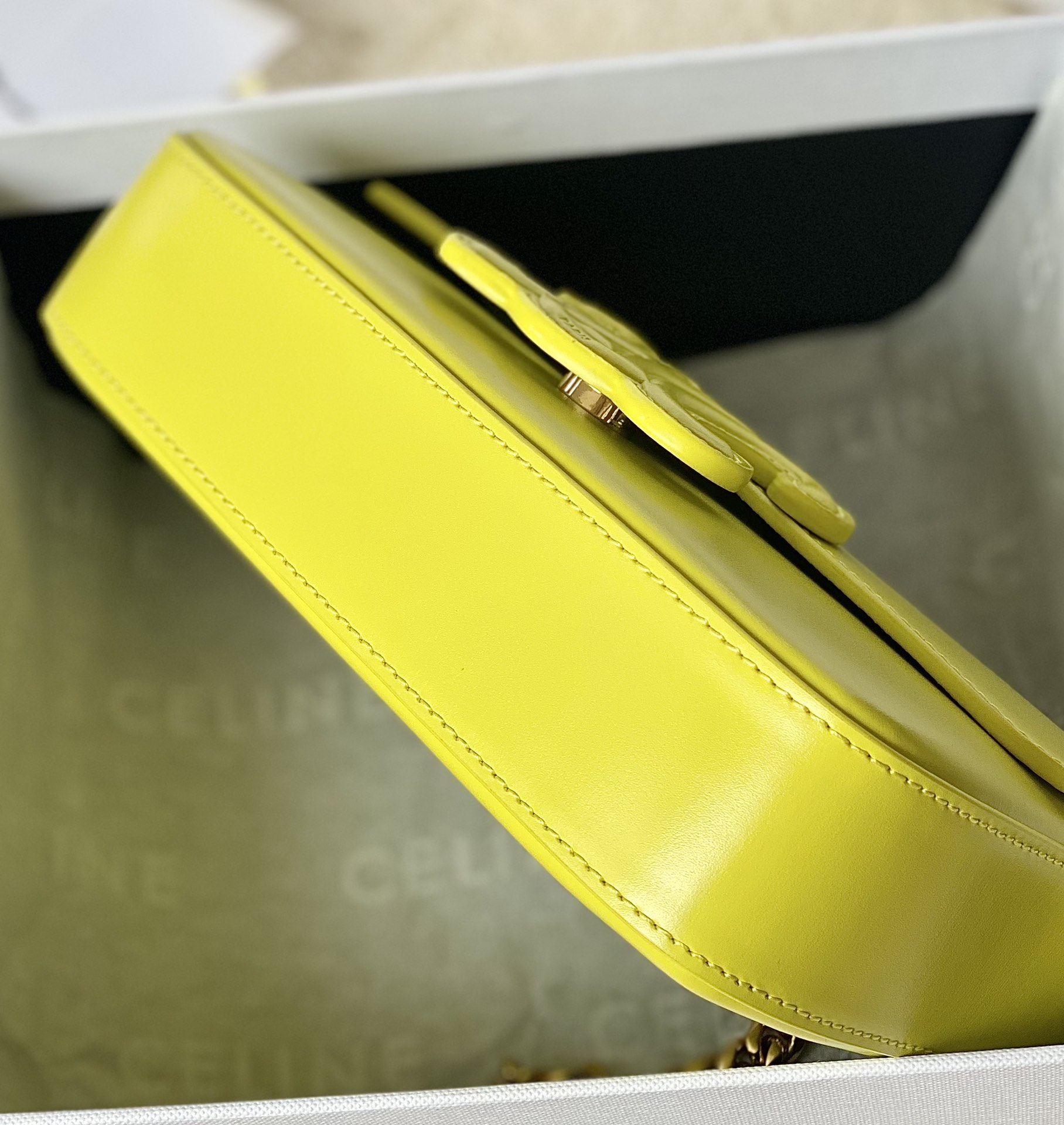 CELINE赛琳CUIR TRIOMPHE 凯旋门链条肩背包199242