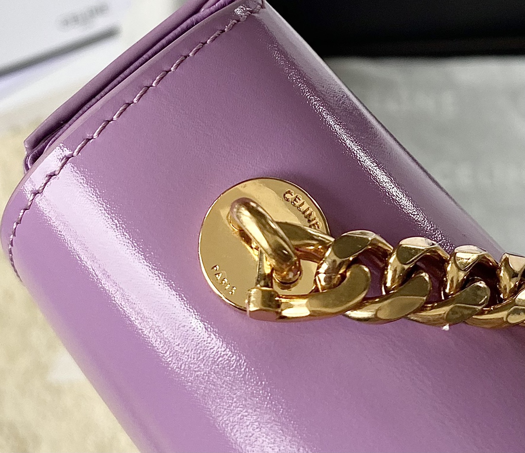 CELINE赛琳CUIR TRIOMPHE 凯旋门链条肩背包199242