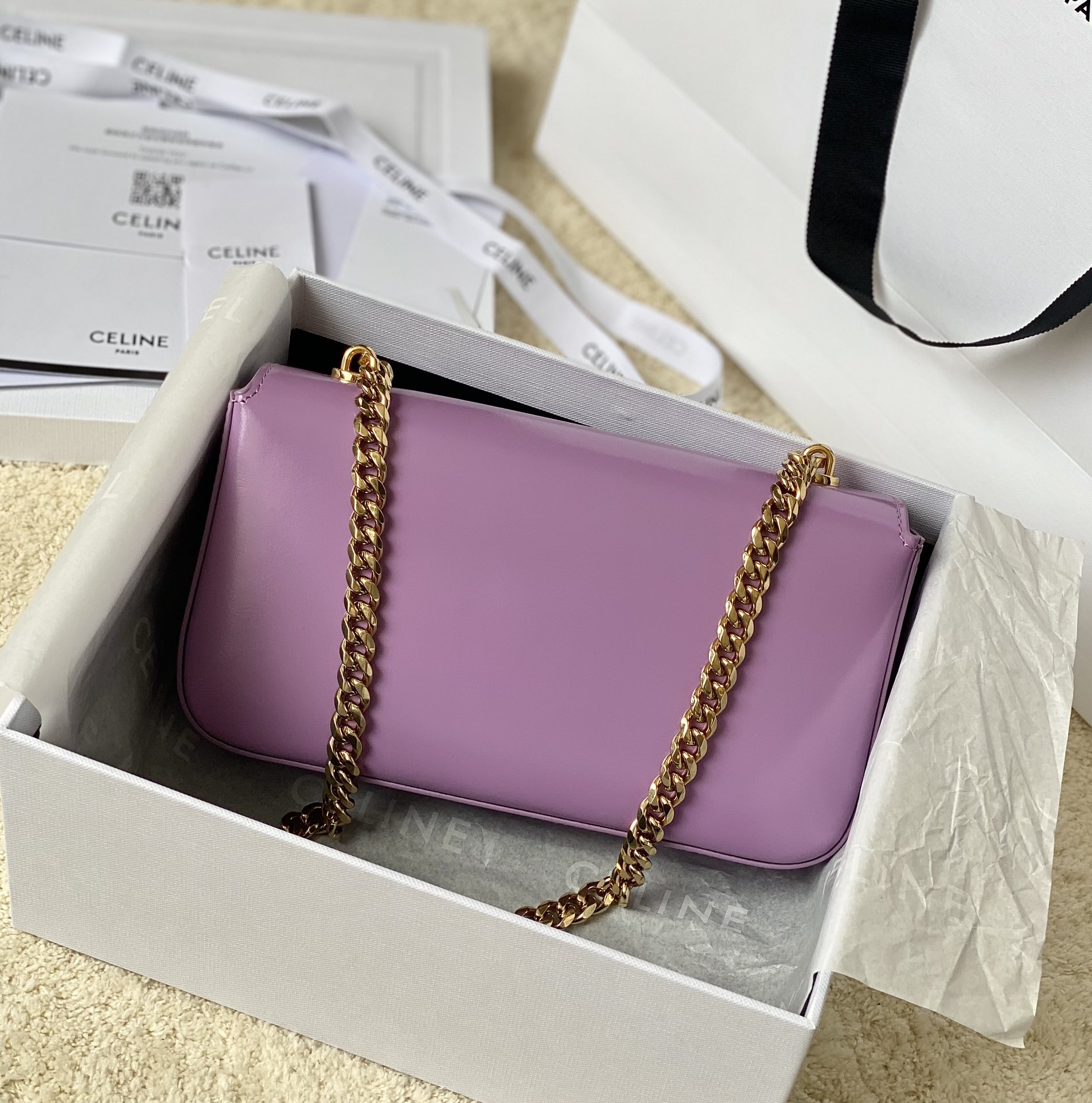 CELINE赛琳CUIR TRIOMPHE 凯旋门链条肩背包199242