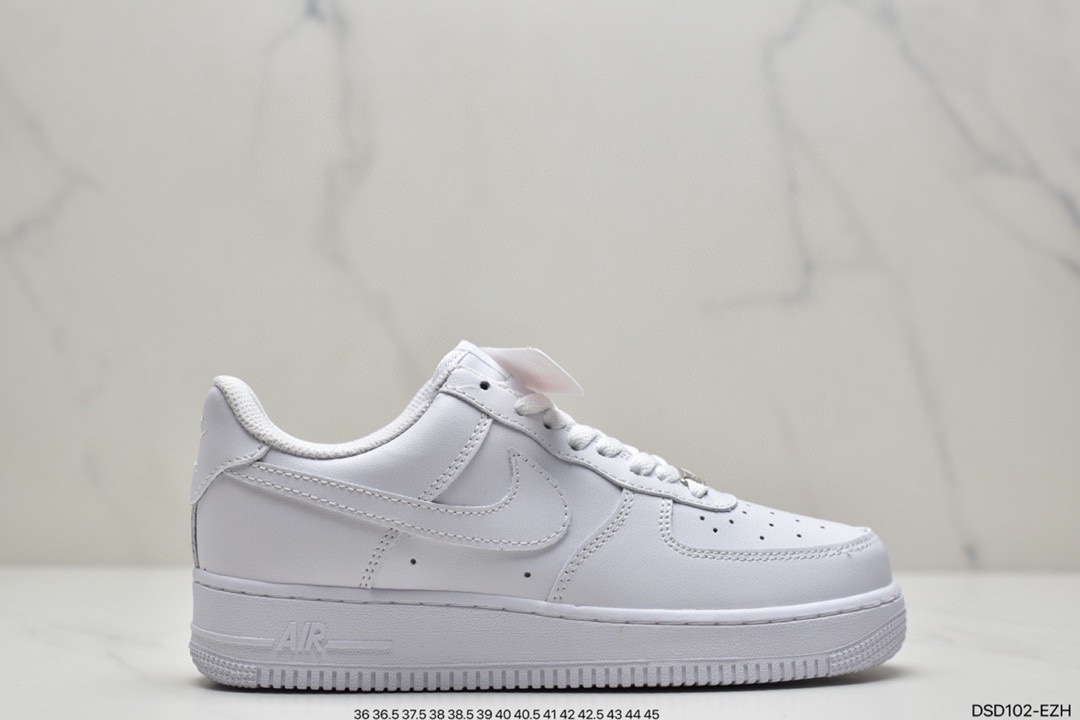 100 真标耐克Nike Air Force 1 Low 空军一号低帮百搭休闲运动板鞋315122-111