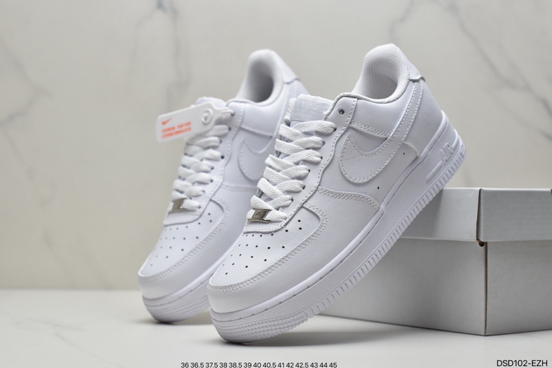 100 真标耐克Nike Air Force 1 Low 空军一号低帮百搭休闲运动板鞋315122-111