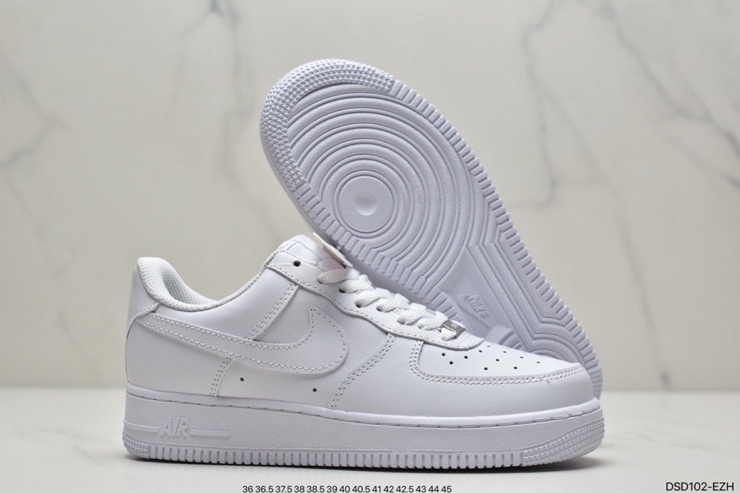 100 真标耐克Nike Air Force 1 Low 空军一号低帮百搭休闲运动板鞋315122-111