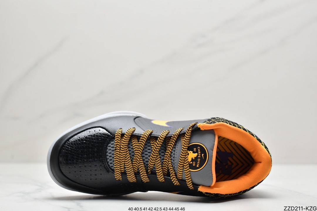 250  耐克Nike Zoom Kobe 4 ZK4 比科4代及时行乐业专实战篮球鞋 AV6339-001